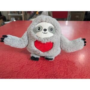 Hallmark 6MJV3564 Sloth Plush, 5"H x 6.75"L x 3.5" W, Gray